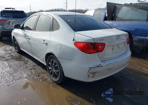 2007 Hyundai Elantra Gls/Limited/Se z USA, uszkodzony, nr VIN KMHDU46D27U077703